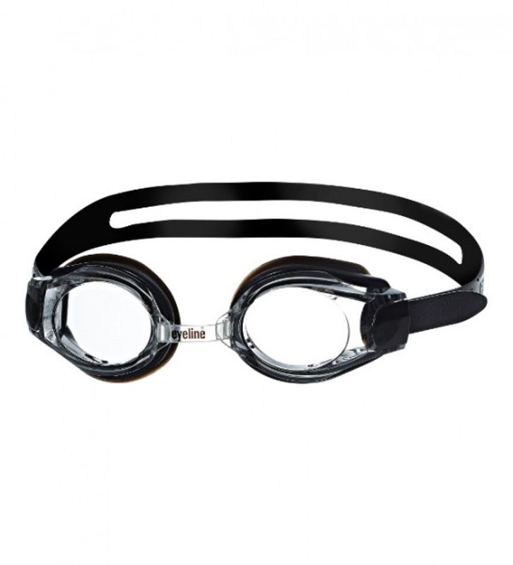Eyeline svømmebrille med styrke- minus styrke