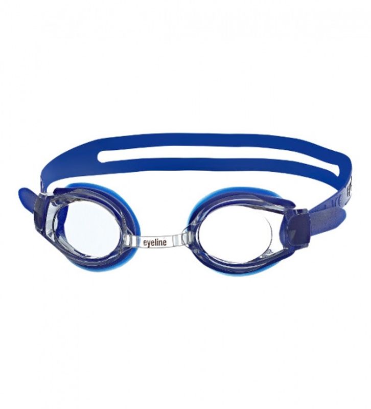 Eyeline svømmebrille med styrke- minus styrke