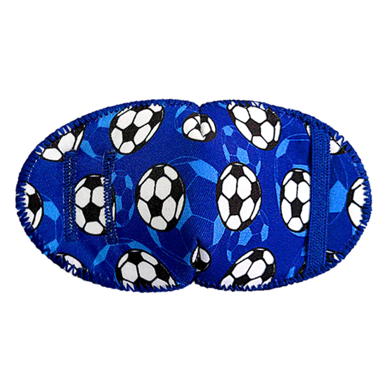 Øyelapp for briller til barn- fotball