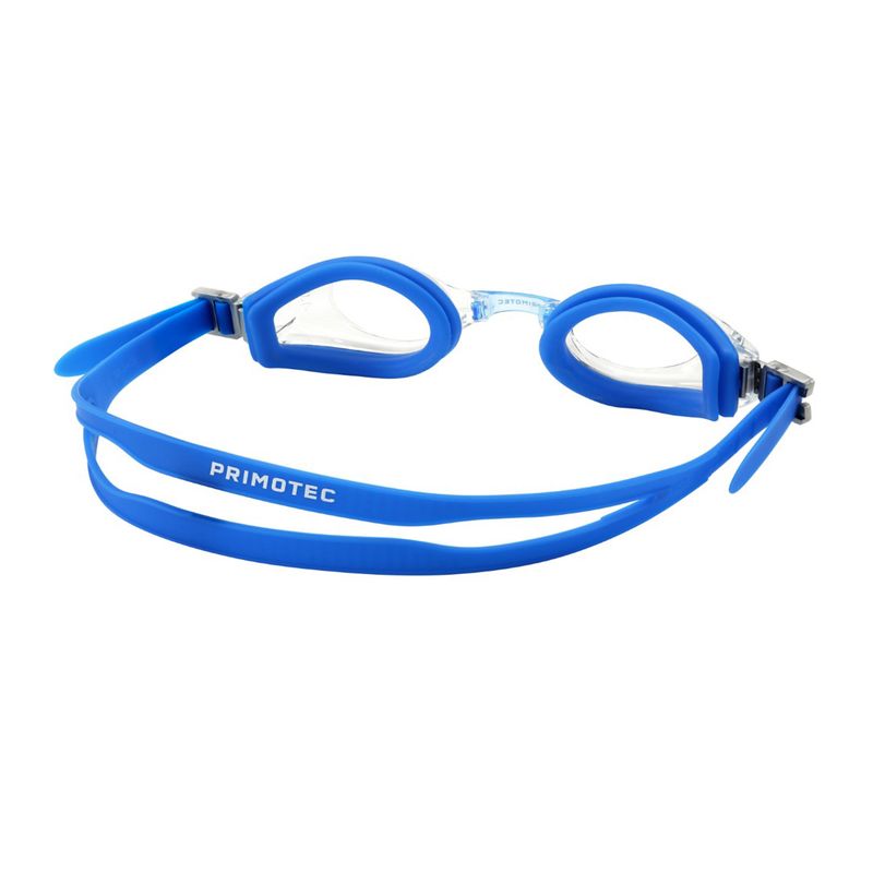 Svømmebrille med styrke- Blå- pluss og minus