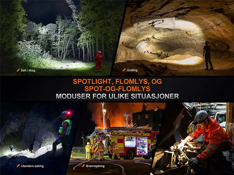 Fenix HP35R SAR Hodelykt 4000LM